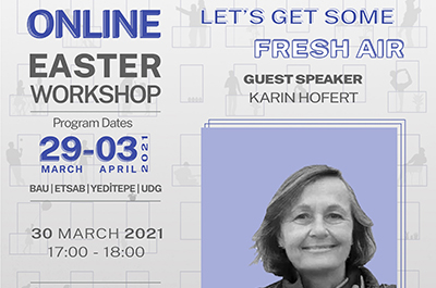 Seminar 1 - 'Online Easter Workshop 2021' - Karin Hofert